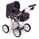 Bayer Chic 2000 560 71 Kombi-Puppenwagen Leni, Stars lila, 64 x 37 x 68 cm