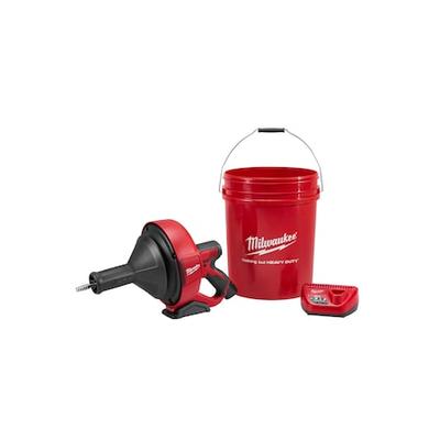 MILWAUKEE TOOL 2571-21 M12 Drain Snake w/ 5/16" Cable, M12 CP1.5 Battery, M12