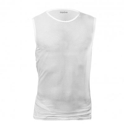 GripGrab - Ultralight Sleeveless Mesh Baselayer - Funktionsshirt Gr L grau/weiß