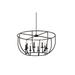 Allegri by Kalco Lighting Newhall 8 Light Contemporary Casual Luxury Large Pendants by Kalco Metal in Black | Wayfair 508052BI