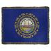 Latitude Run® Hansard New Hampshire Flag Cotton Throw Cotton in Blue | 52 H x 37 W in | Wayfair 113C2BC1E770444186525B53116EF005