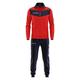 Givova TR018 Herren Visa Trainingsanzug, Mehrfarbig (rot/blau), 4XL