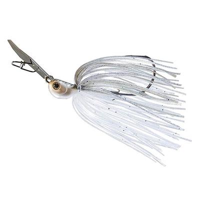 Z-man CBJH38-01 Chatterbait Jack Hammer Lure, 5/0 Hook Size, 3/8 oz, White, Package of 1