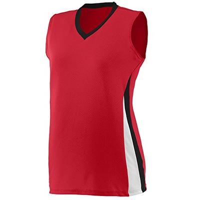 Augusta Sportswear Women's Tornado Jersey S Red/Black/White