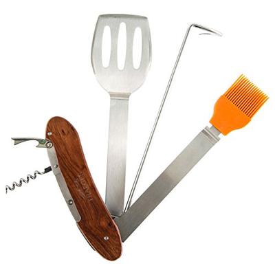 Traeger BAC461 BBQ Multi Grilling Tool, Brown