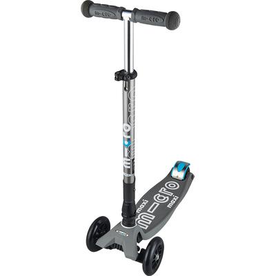 Micro Kickboard Maxi Deluxe Folding Scooter - Volcano Grey