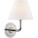 Signature No.1 11 1/4" High Polished Nickel Wall Sconce