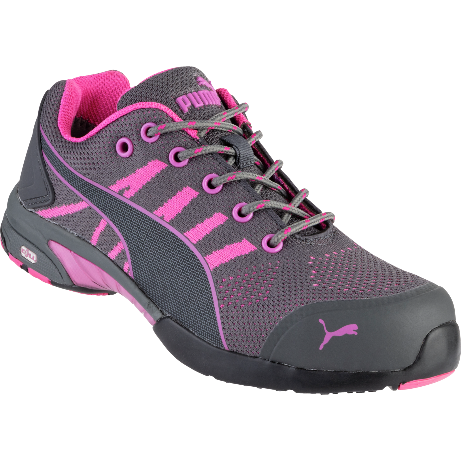 Baskets de sécurité femme Celerity Knit S1 HRO SRC Puma roses