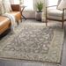 Gray 102 x 66 x 0.28 in Indoor Area Rug - Canora Grey Ostrander Oriental Hand Knotted Wool Area Rug Wool | 102 H x 66 W x 0.28 D in | Wayfair