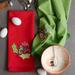 The Holiday Aisle® Jingle For Joy Embroidered 2 Piece Dish Cloth Set Cotton in Green/Red | Wayfair 1B7F78B8B19243DBA70CBA269A32F941