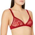 Maison Lejaby Women's Miss Lejaby Triangular Bra, Red (Vintage Lipstick R0003), 32B