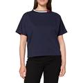 Tommy Hilfiger Women's Rn Tee Ss T-Shirt, Blue (Navy Blazer 416), S