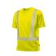 BP 2131-260-86-M Unisex-T-Shirt, Rundhals, 1/2 Ärmel, 185,00 g/m² Stoffmischung, Warngelb, M