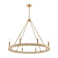 ELK Lighting Abaca 36 Inch 8 Light Chandelier - 32416/8