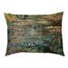 Tucker Murphy Pet™ Carlucci Water Lily Pond at Giverny Designer Pillow Fabric | 7 H x 52 W x 42 D in | Wayfair 6244B27E63D0494F8E8042A57FB53392