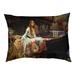 Tucker Murphy Pet™ Carollo the Lady of Shalott Designer Pillow Fabric | 6.5 H x 42.5 W x 32.5 D in | Wayfair 5BD8D71576DA4409A6C484E5F6A121B2