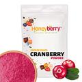 Freeze Dried Cranberry Powder 1kg - No Added Sugar All Natural Cranberry Powder - Freeze Dried Powdered Cranberries