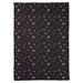 Latitude Run® Avicia Outer Space Fleece Blanket Microfiber/Fleece/Microfiber/Fleece in Black | 62.5 H x 52.5 W in | Wayfair