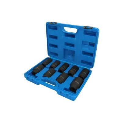 Brilliant Tools Antriebswellen-Stecknuss-Satz, 9-tlg. Steckschlüsseleinsatz,Steckschlüsselsatz, Antriebswelle BT671000 Image