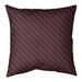 Latitude Run® Avicia Stripe Geometric Square Pillow Cover Polyester/Polyfill in Red | 18 H x 3 D in | Wayfair 3B3E30E6C0864D8CB1A66304710C3F9E