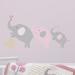 Bedtime Originals Eloise Elephant Nursery Wall Decal Vinyl in Gray | 17.3 H x 0.01 W in | Wayfair 206048