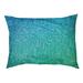 Tucker Murphy Pet™ Byrge Ditsy Floral Dog Pillow Polyester/Fleece in Green/Blue | 14 H x 42.5 W in | Wayfair 133C504F66EC4E3A8A697CC7787510A1