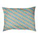 Tucker Murphy Pet™ Campion Pastel Scales Outdoor Dog Pillow Polyester in Red/Blue/Yellow | 17 H x 52 W x 42 D in | Wayfair