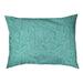 Tucker Murphy Pet™ Byrge Ditsy Floral Pillow Polyester/Fleece in Green/Blue | 19.5 H x 29.5 W x 19.5 D in | Wayfair