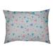 Tucker Murphy Pet™ Byrge Pink 90s Retro Pillow Polyester/Fleece in Orange/Blue | Large (42.5 W" x 32.5" D x 14" H) | Wayfair