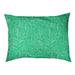 Tucker Murphy Pet™ Byrge Ditsy Floral Pillow Polyester/Fleece in Green/Yellow | 32.5 H x 42.5 W x 32.5 D in | Wayfair