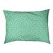 Tucker Murphy Pet™ Byrge Hexagonal Lattice Outdoor Dog Pillow Polyester/Fleece in Blue/White | 9.5 H x 29.5 W in | Wayfair