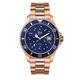 Ice-Watch - ICE Steel Blue Cosmos Rose-Gold - Women's Wristwatch with Metal Strap - 016774 (Medium)