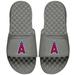 Youth ISlide Gray Los Angeles Angels Primary Logo Slide Sandals