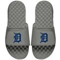 Youth ISlide Gray Detroit Tigers Primary Logo Slide Sandals