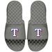 Youth ISlide Gray Texas Rangers Alternate Logo Slide Sandals