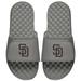 Youth ISlide Gray San Diego Padres Alternate Logo Slide Sandals