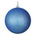 Vickerman 586136 - 2.4" Periwinkle Glitter Ball Christmas Tree Ornament (24 pack) (N590629DG)