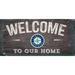 Seattle Mariners 6'' x 12'' Welcome to Our Home Sign