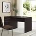 Wildon Home® Pembroke Desk Wood in Black/Brown | 30.75 H x 60 W x 30 D in | Wayfair 911093