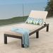 Wade Logan® Arville 76.75" Long Reclining Single Chaise w/ Cushions Wicker/Rattan | 11.75 H x 25.5 W x 76.75 D in | Outdoor Furniture | Wayfair