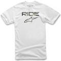 Alpinestars Ride 2.0 Camo T-shirt, bianco, dimensione XL