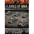 Flames of War German Panzer II Light Tank Platoon (Mid War GBX108)