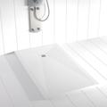 Piatto doccia ardesia pietra PLES Bianco (griglia colorata) - 90x200 cm