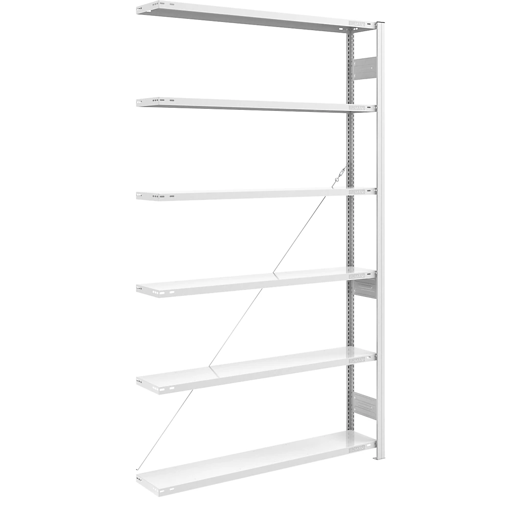 Rayonnage emboîtable pour charges lourdes eurokraft pro