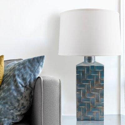 Table Lamp Ceramic Linen, World Menagerie Table Lamps
