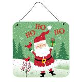 East Urban Home Merry Christmas Santa Claus Ho Ho Ho Decorative Accent Metal | 6 H x 6 W x 0.03 D in | Wayfair 0232AC6B72CF4D34AED8F0A09146AE10