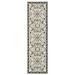 Blue/Navy 26.77 x 0.39 in Area Rug - House of Hampton® Laurie Oriental Ivory/Navy Area Rug Polyester/Polypropylene | 26.77 W x 0.39 D in | Wayfair