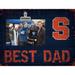 Syracuse Orange 8'' x 10.5'' Best Dad Clip Frame