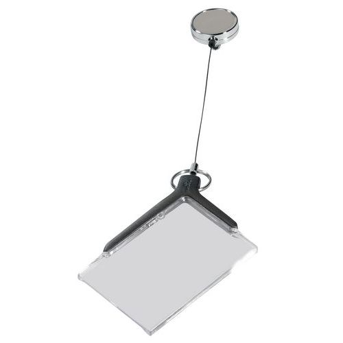 durable 10 porte-carte deluxe pro - avec enrouleur