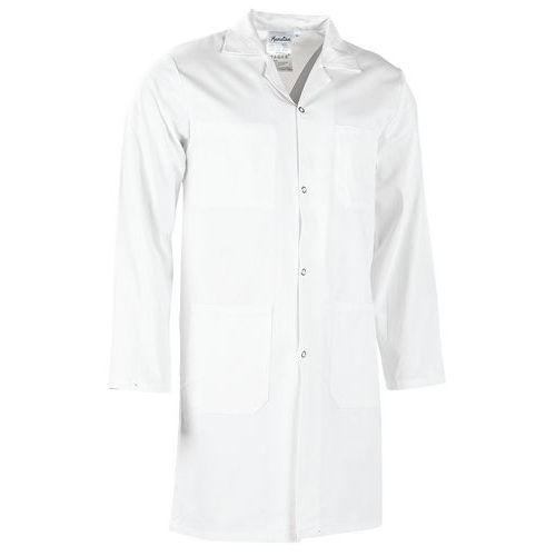 Blouse De Travail Homme - Blanc - Coton M - Manutan Expert